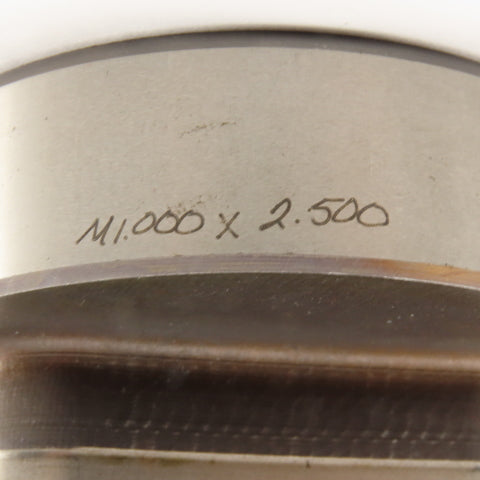 1.000 x 2.500 + .012 Oval Hole Die CNC Turret Punch Shank 3.125 Lot Of 2
