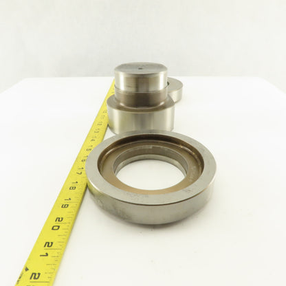 3.000 + Tol Round Hole Die CNC Turret Punch Shank 4.125 Lot Of 2