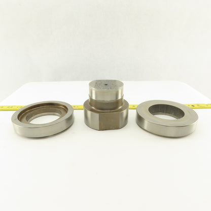 3.000 + Tol Round Hole Die CNC Turret Punch Shank 4.125 Lot Of 2