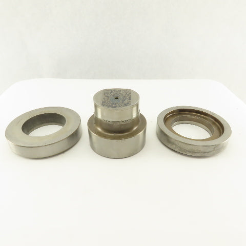 3.000 + Tol Round Hole Die CNC Turret Punch Shank 4.125 Lot Of 2