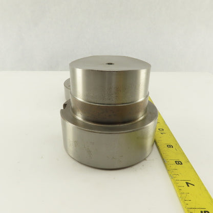 Mate 3.125 + .012 Round Hole Die CNC Turret Punch Shank 4.125 Lot Of 2