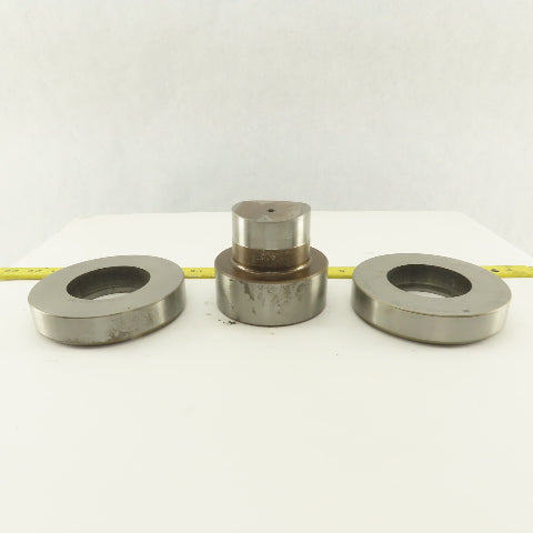 2.750 + Tol Round Hole Die CNC Turret Punch Shank 4.125 Lot Of 3