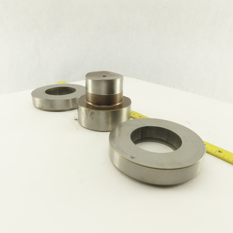 2.750 + Tol Round Hole Die CNC Turret Punch Shank 4.125 Lot Of 3