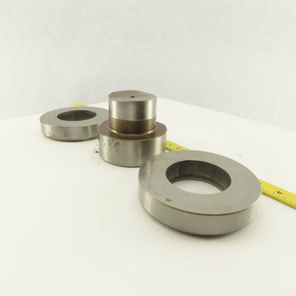 2.750 + Tol Round Hole Die CNC Turret Punch Shank 4.125 Lot Of 3