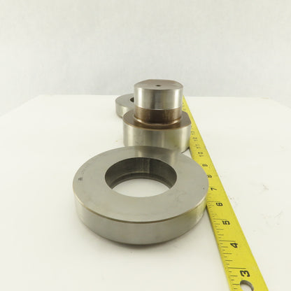 2.750 + Tol Round Hole Die CNC Turret Punch Shank 4.125 Lot Of 3