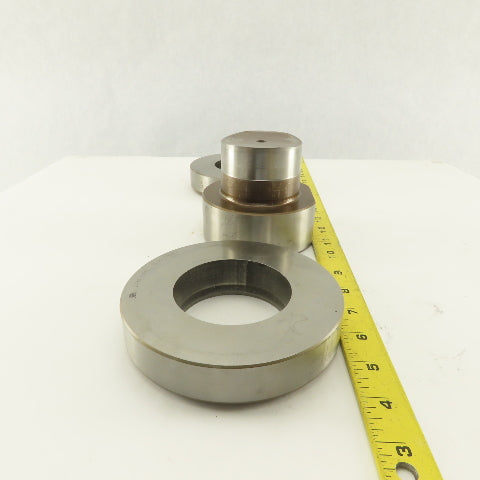2.750 + Tol Round Hole Die CNC Turret Punch Shank 4.125 Lot Of 3