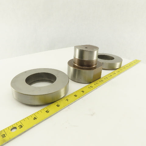 2.750 + Tol Round Hole Die CNC Turret Punch Shank 4.125 Lot Of 3