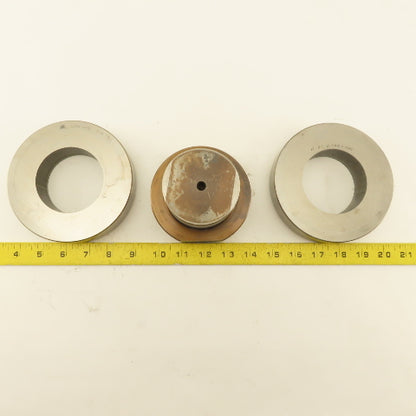 2.750 + Tol Round Hole Die CNC Turret Punch Shank 4.125 Lot Of 3