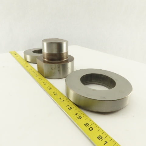 2.750 + Tol Round Hole Die CNC Turret Punch Shank 4.125 Lot Of 3