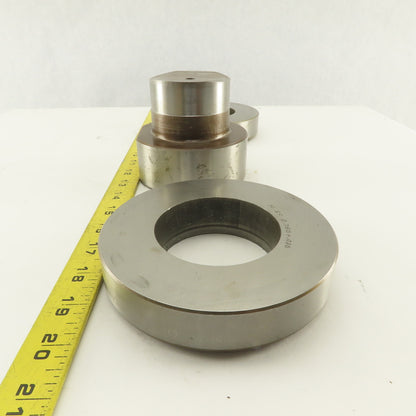 2.750 + Tol Round Hole Die CNC Turret Punch Shank 4.125 Lot Of 3