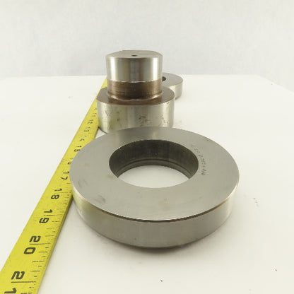 2.750 + Tol Round Hole Die CNC Turret Punch Shank 4.125 Lot Of 3