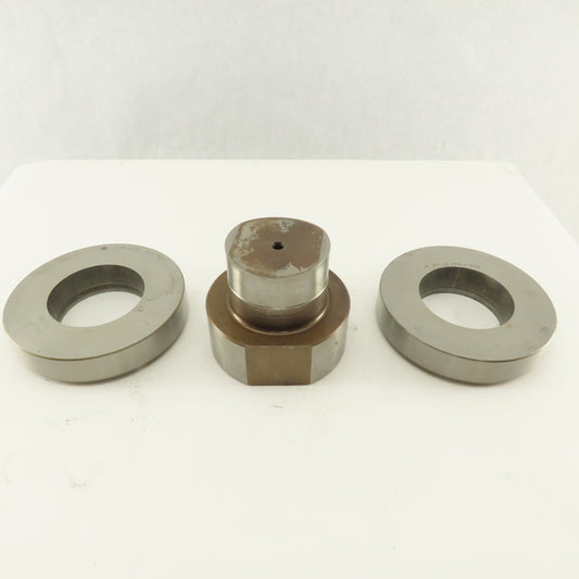 2.750 + Tol Round Hole Die CNC Turret Punch Shank 4.125 Lot Of 3