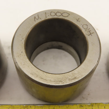 1.000 +.014 Round Hole Die CNC Turret For 1.562 Holder Lot Of 3
