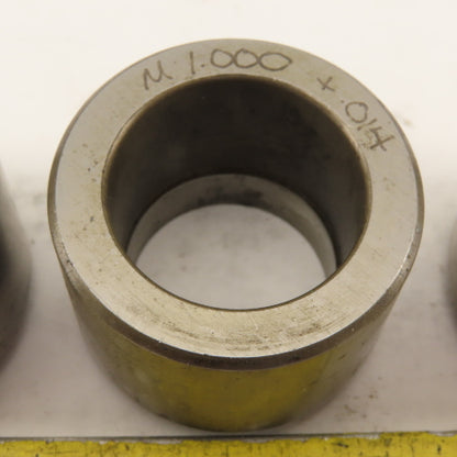 1.000 +.014 Round Hole Die CNC Turret For 1.562 Holder Lot Of 3