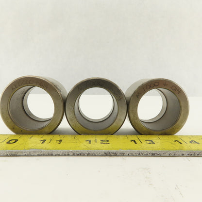 1.000 +.014 Round Hole Die CNC Turret For 1.562 Holder Lot Of 3