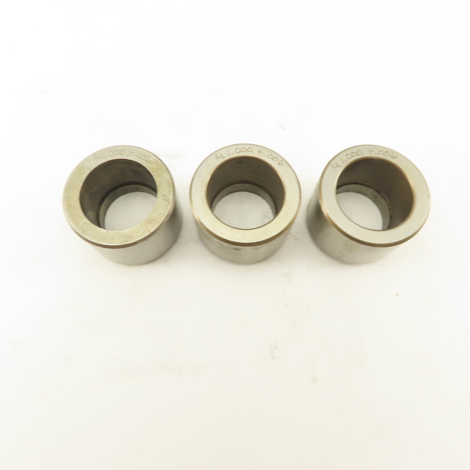 1.000 +.006 Round Hole Die CNC Turret For 1.562 Holder Lot Of 3
