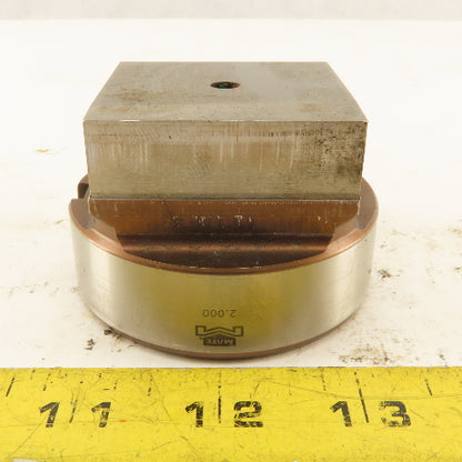 Mate 2" Square Hole Punch CNC Turret For 2.750 Holder