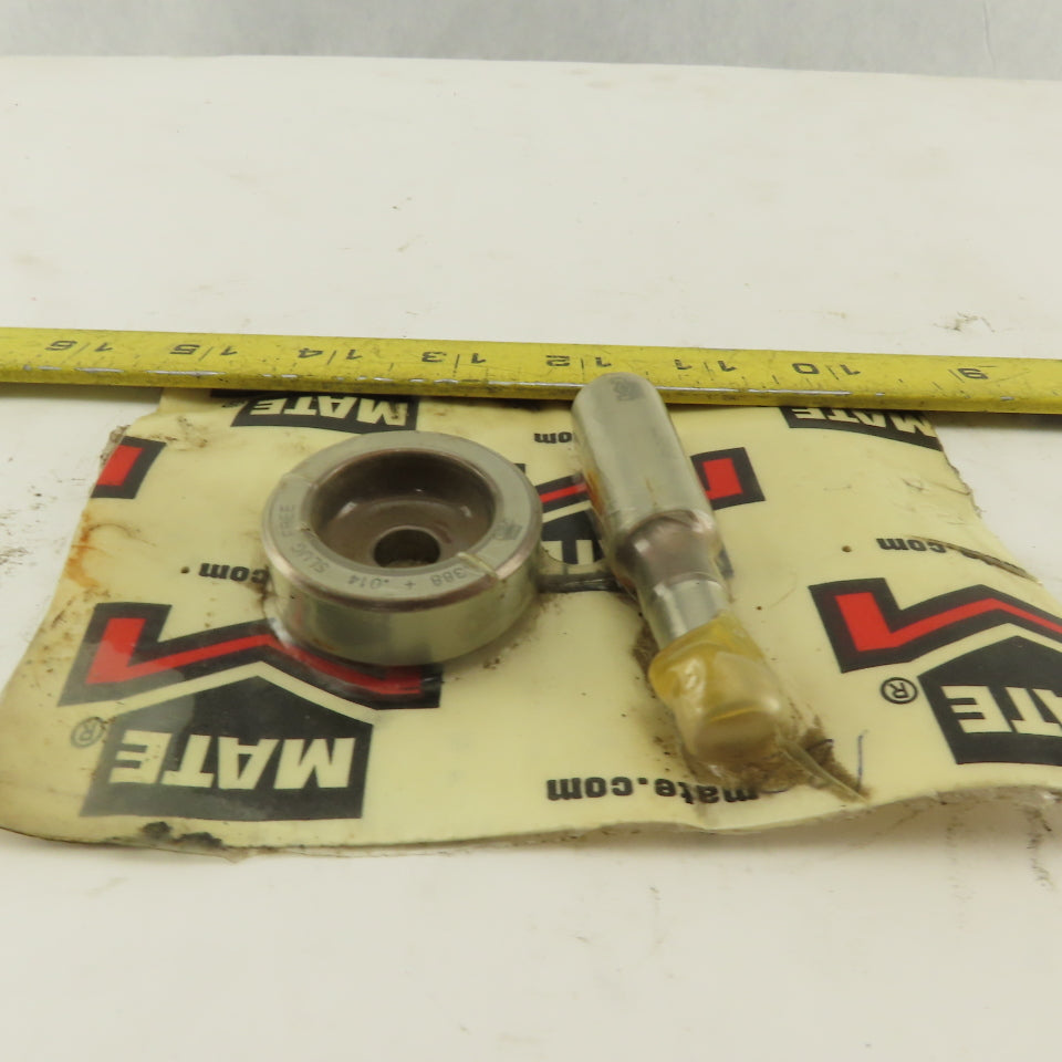 Mate .388 + .014 Slug Free Die And Punch Set CNC Turret
