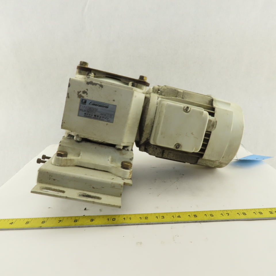 Tem CSM075N15HT 15:1 Ratio 116RPM .75kW 220V 3Ph Gear Motor