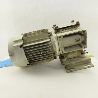 Tem CSM075N15HT 15:1 Ratio 116RPM .75kW 220V 3Ph Gear Motor
