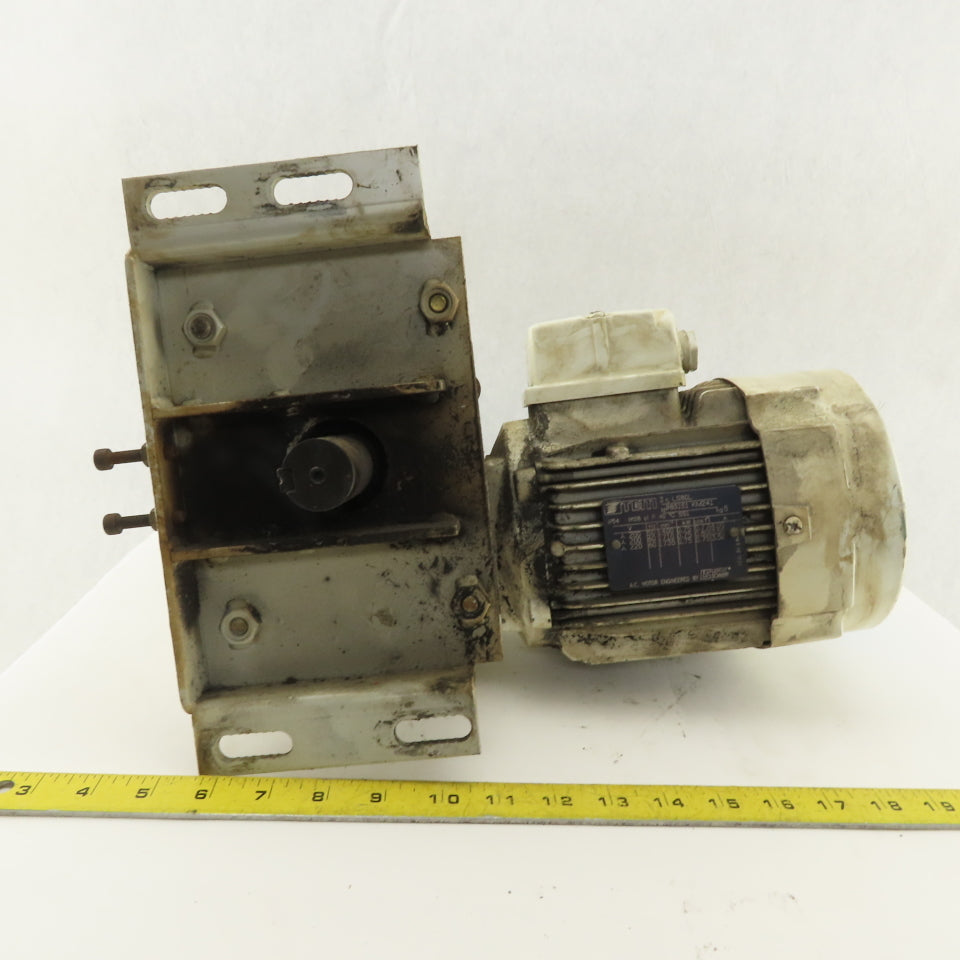 Tem CSM075N15HT 15:1 Ratio 116RPM .75kW 220V 3Ph Gear Motor