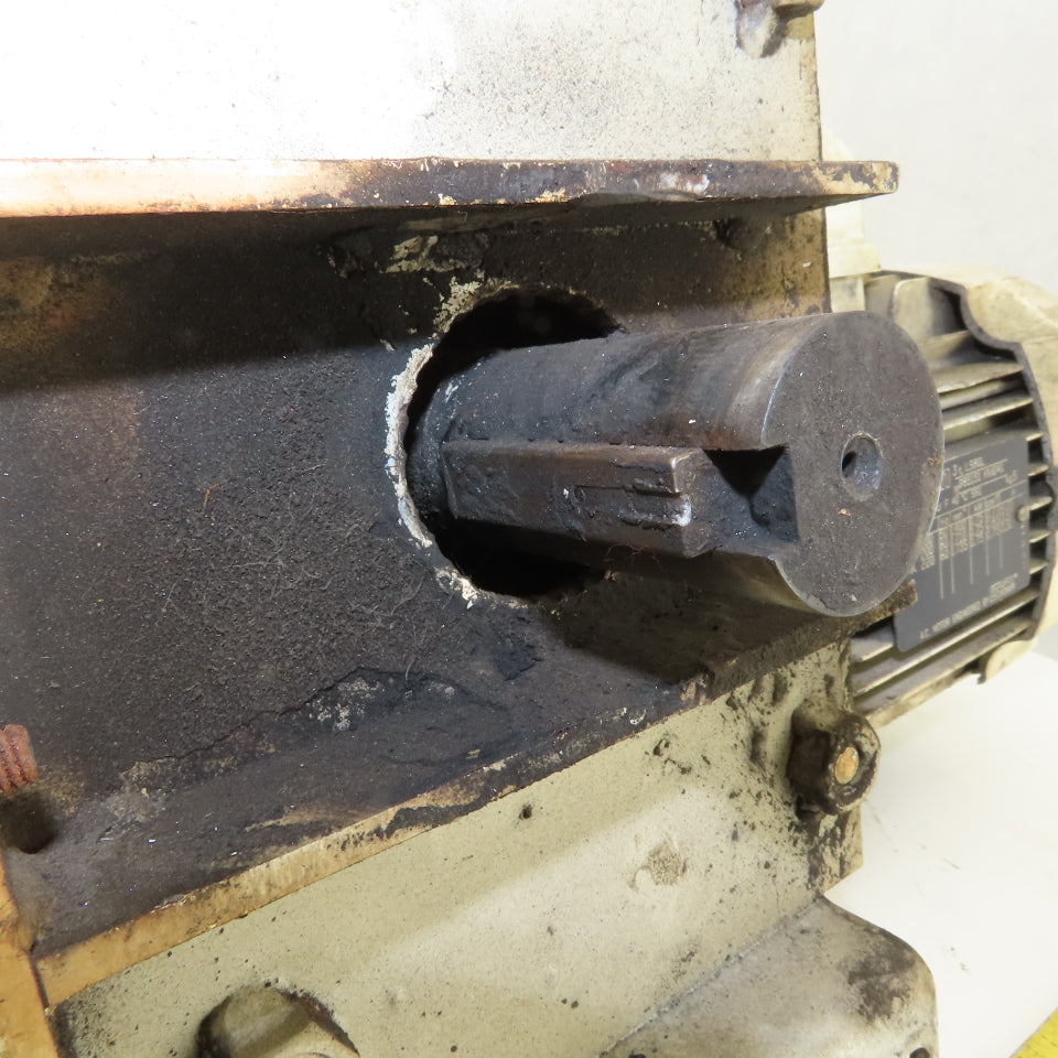Tem CSM075N15HT 15:1 Ratio 116RPM .75kW 220V 3Ph Gear Motor