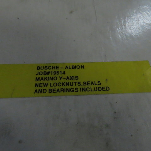 Roberts Ball Screw For Makino CNC Y-Axis 45mm OD 12mm Lead