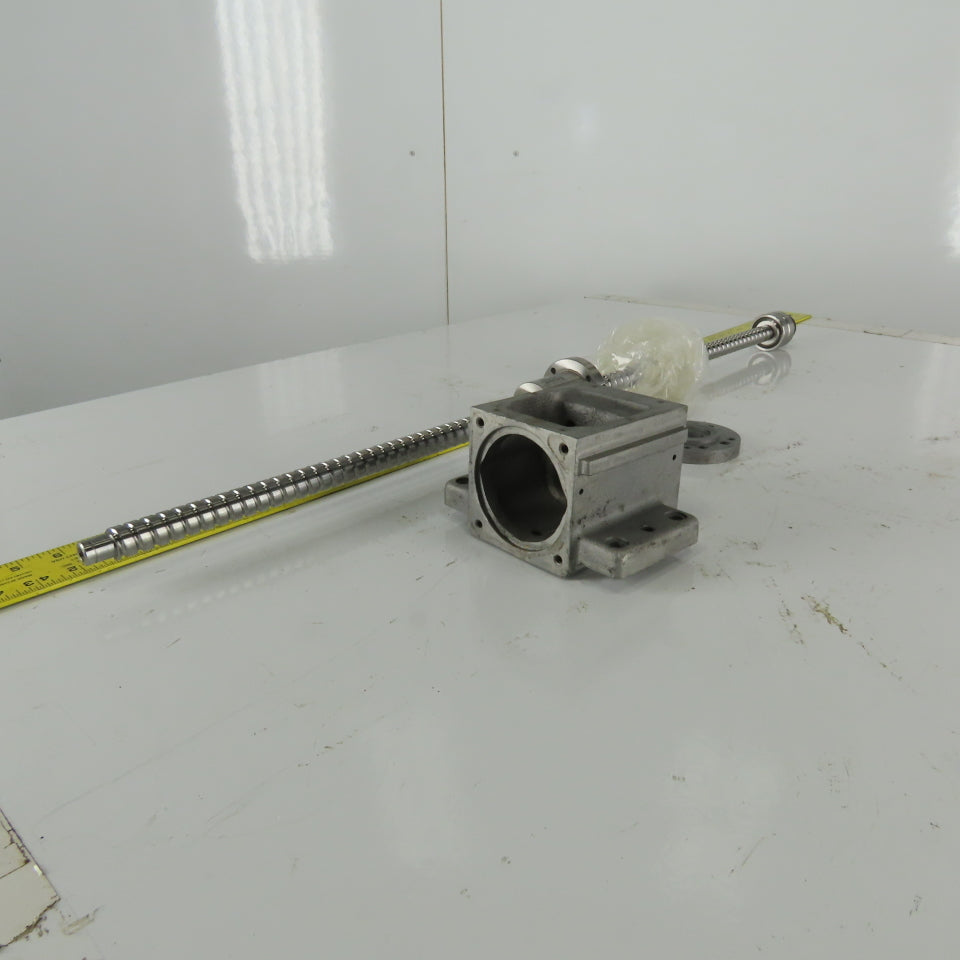 Yamazen X-Axis Ball Screw 20mm OD 10mm Lead 2 Turns Per Inch 825mm Screw Length