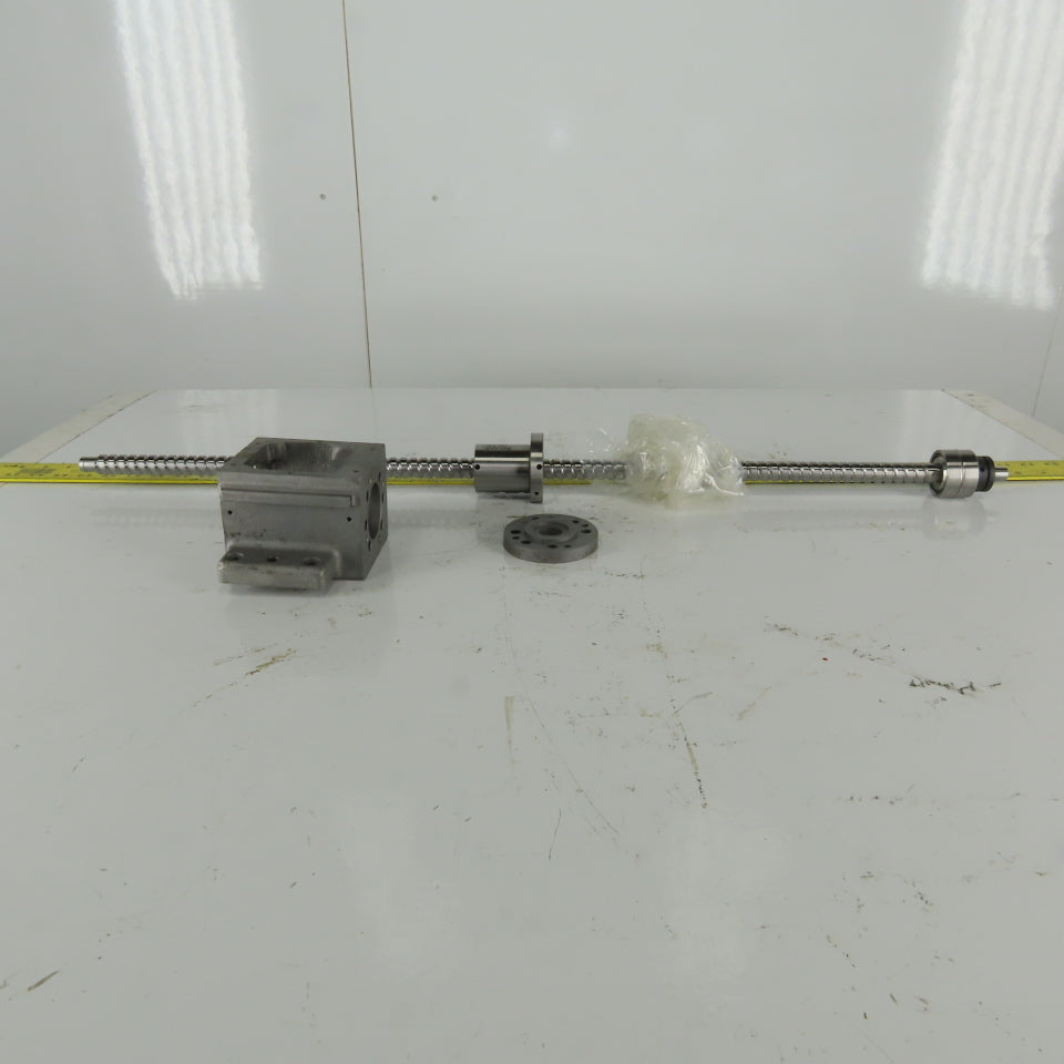 Yamazen X-Axis Ball Screw 20mm OD 10mm Lead 2 Turns Per Inch 825mm Screw Length