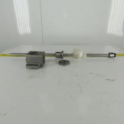 Yamazen X-Axis Ball Screw 20mm OD 10mm Lead 2 Turns Per Inch 825mm Screw Length