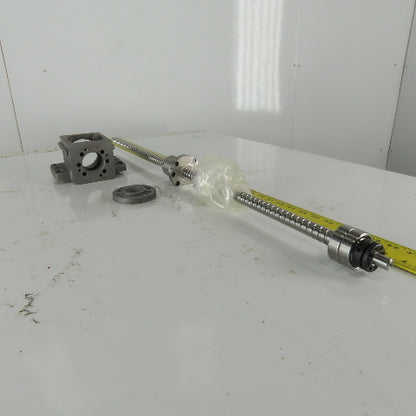 Yamazen X-Axis Ball Screw 20mm OD 10mm Lead 2 Turns Per Inch 825mm Screw Length