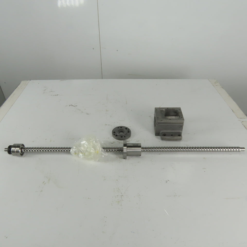 Yamazen X-Axis Ball Screw 20mm OD 10mm Lead 2 Turns Per Inch 825mm Screw Length