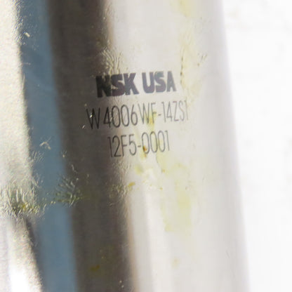 Okuma MCV 4020 X-Axis Ball Screw 40mm OD 12mm Lead 2 Turns Per Inch 965mm OAL