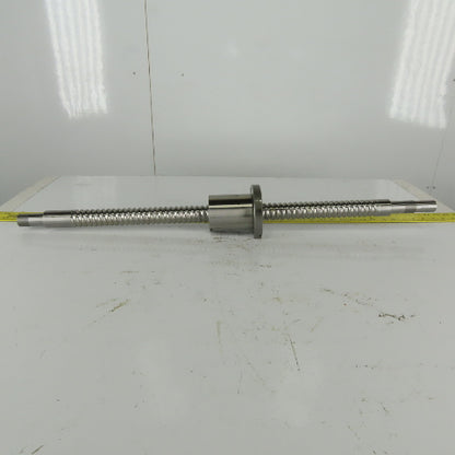 Okuma MCV 4020 X-Axis Ball Screw 40mm OD 12mm Lead 2 Turns Per Inch 965mm OAL