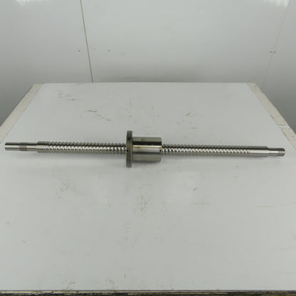 Okuma MCV 4020 X-Axis Ball Screw 40mm OD 12mm Lead 2 Turns Per Inch 965mm OAL