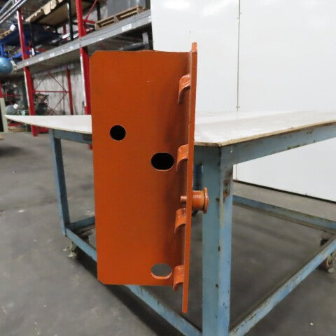 96" x 4" x 1-5/8" 40E Shaved Pin Pallet Racking Beam Shelf 5,015 lbs Lot/1 NEW