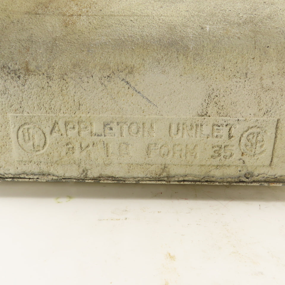 Appleton Form 35 Unilet 3-1/2" Electrical LB Conduit Body Elbow