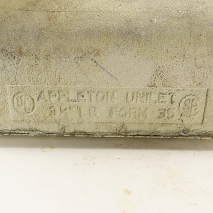 Appleton Form 35 Unilet 3-1/2" Electrical LB Conduit Body Elbow