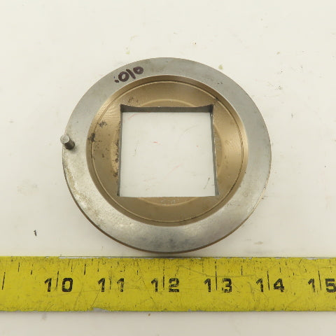 2.000 +.010 Square Hole Die CNC Turret Punch For 4.250 Holder