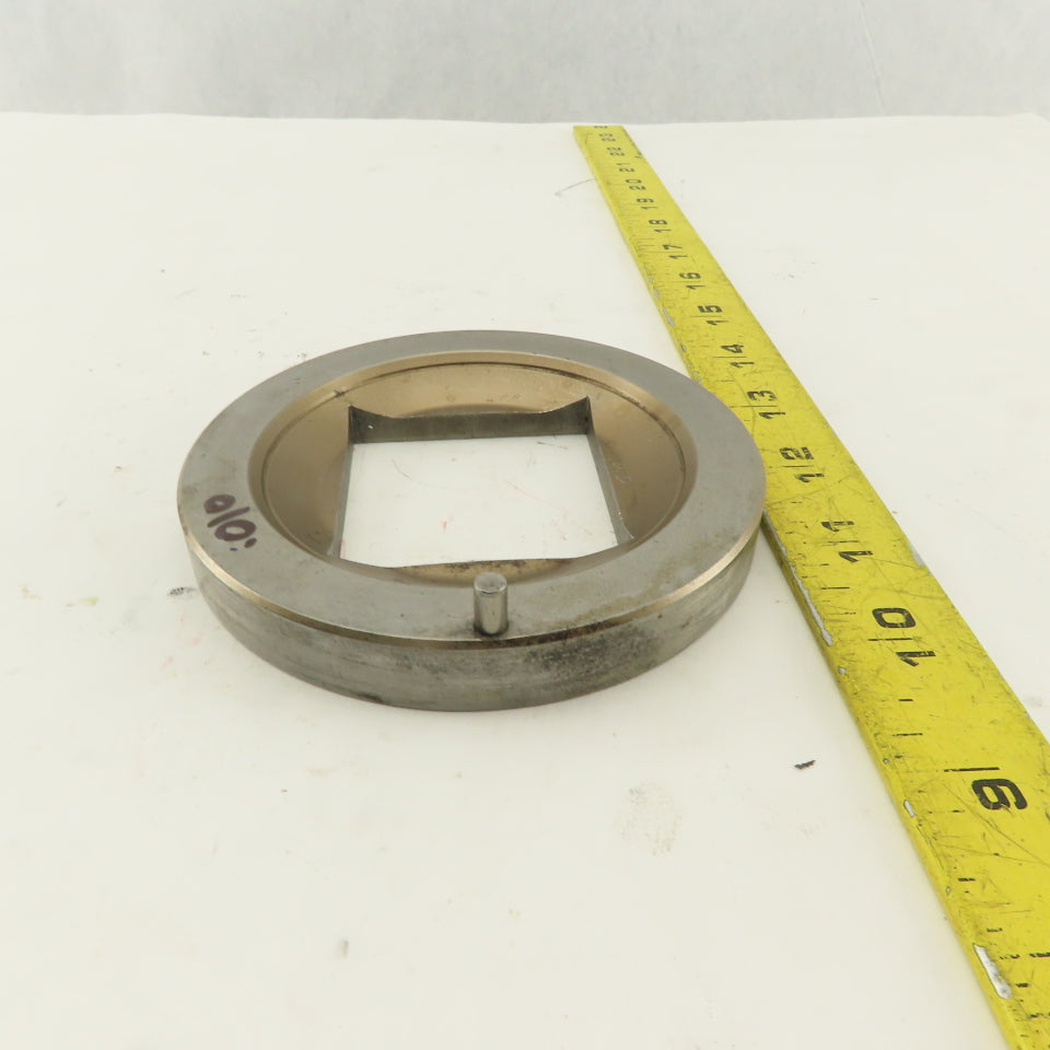 2.000 +.010 Square Hole Die CNC Turret Punch For 4.250 Holder