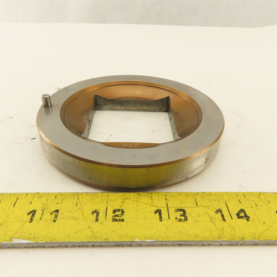 2.000 +.030 Square Hole Die CNC Turret Punch For 4.250 Holder