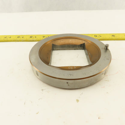 2.000 +.030 Square Hole Die CNC Turret Punch For 4.250 Holder