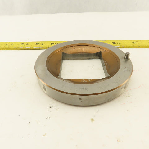 2.000 +.030 Square Hole Die CNC Turret Punch For 4.250 Holder