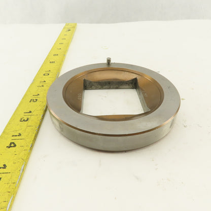 2.000 +.030 Square Hole Die CNC Turret Punch For 4.250 Holder