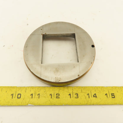 2.000 +.030 Square Hole Die CNC Turret Punch For 4.250 Holder