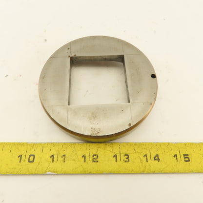 2.000 +.030 Square Hole Die CNC Turret Punch For 4.250 Holder