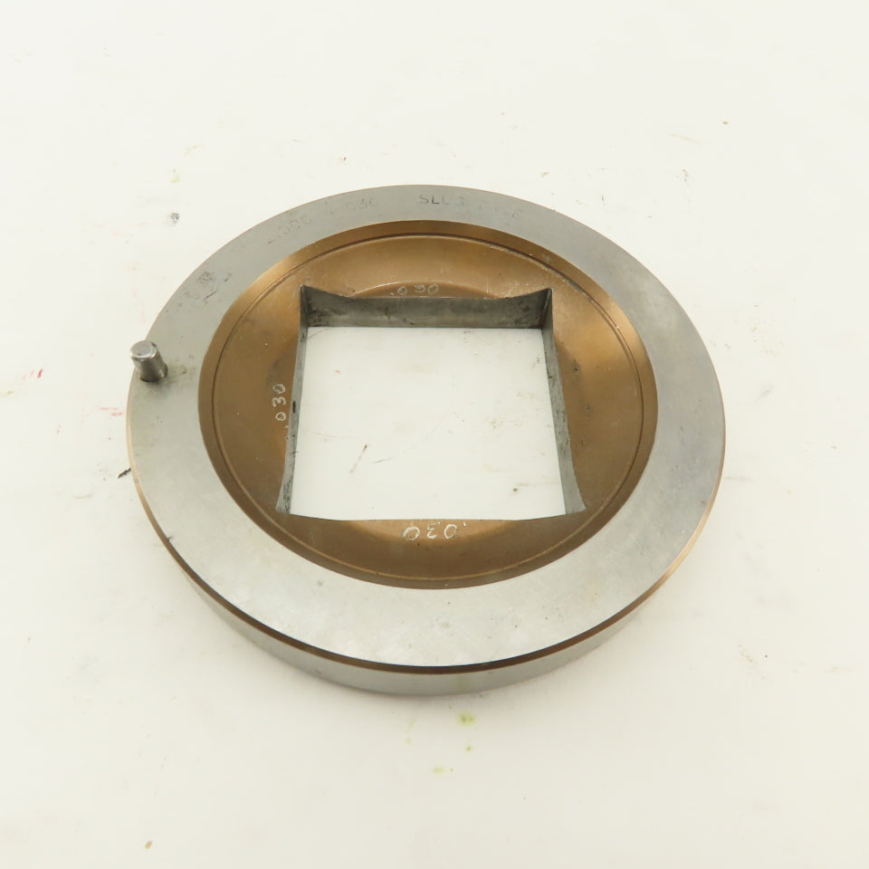 2.000 +.030 Square Hole Die CNC Turret Punch For 4.250 Holder