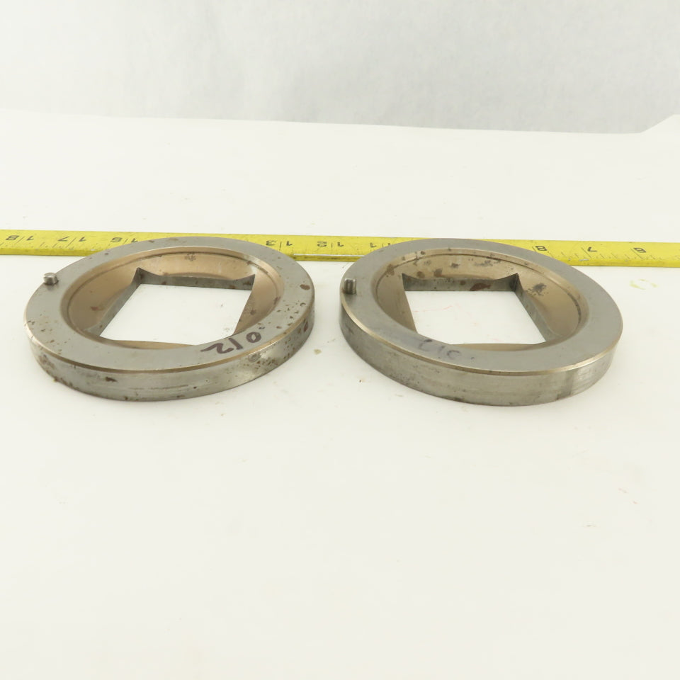 2.000 +.012 Square Hole Die CNC Turret Punch For 4.250 Holder