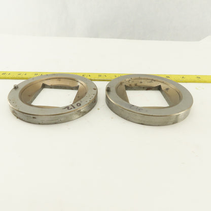 2.000 +.012 Square Hole Die CNC Turret Punch For 4.250 Holder