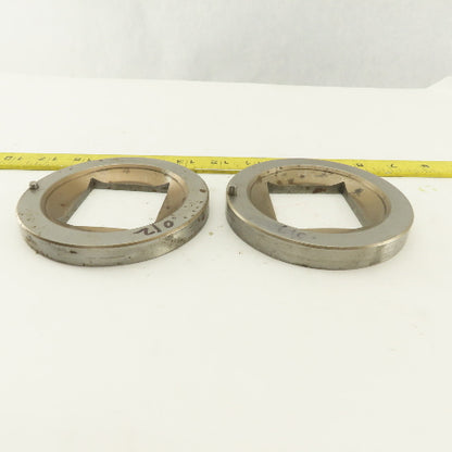 2.000 +.012 Square Hole Die CNC Turret Punch For 4.250 Holder